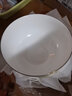國玥骨瓷米飯碗洗碗機金邊碗具家用碗盤(pán)陶瓷吃飯碗菜盤(pán)餐具防燙面碗 5英寸奧碗10個(gè)裝 曬單實(shí)拍圖