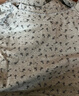 曼系（meonsill）睡衣女春秋V領(lǐng)開衫長袖吊帶長褲三件套碎花家居服柔軟外穿針織棉 C55364 三件套 M 曬單實拍圖