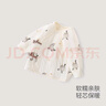 巴厘小豬半背衣初生嬰兒秋冬季夾絲加厚保暖和尚服待產(chǎn)寶寶衣服新生兒上衣 可愛豹擊 59 曬單實(shí)拍圖