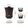 膳魔師（THERMOS）保溫杯260ml男女旅行茶壺茶杯套組學(xué)生生日禮物TCMU-200霧棕 曬單實(shí)拍圖