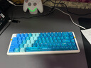 密探夏威夷雪山鍵帽P(pán)BT五面熱升華+PC透明雙拼藍透適配機械鍵盤(pán)磁軸用 深藍漸變【35顆不透明+125顆透明】 曬單實(shí)拍圖