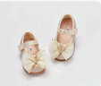戴維貝拉（DAVE＆BELLA）女童公主鞋兒童洋氣皮鞋女寶寶學(xué)步鞋嬰兒休閑鞋年春季幼兒鞋子 金色 28（鞋內長(cháng)17.5cm） 曬單實(shí)拍圖
