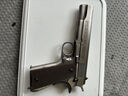 aqk1911成人玩具槍鋁合金bb全金屬手槍黃河牌發(fā)射器打氣球的搶彈 8.0AQK1911(鎢鋼色)雙彈夾 曬單實(shí)拍圖