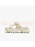 他她（TATA）拖鞋女休閑厚底2025夏季新款運(yùn)動(dòng)沙灘鞋外穿涼拖女鞋 米白 36 曬單實(shí)拍圖