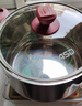 愛仕達（ASD）湯鍋316L食品級加厚不銹鋼煮粥鍋復底蒸奶鍋24CM燃氣電磁爐通用B5 曬單實拍圖