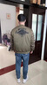 JEEP SPIRIT復(fù)古潮流MA1飛行員夾克棉服男情侶ins潮冬季加厚棒球棉服外套 軍綠【秋冬夾棉】無(wú)帽 XL 曬單實(shí)拍圖