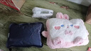 聚莜家熱水袋充電暖手寶女士可愛(ài)毛絨暖手袋學(xué)生辦公室暖手暖肚子暖水袋 粉色小兔【充電熱水袋】 曬單實(shí)拍圖