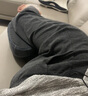 春秋冬糯米褲孕期外穿舒適休閑寬松運動(dòng)百搭顯高彈性闊腿褲加絨厚 深灰色+燕麥【兩條春秋款】 L(115-135斤) 曬單實(shí)拍圖