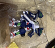 迷你特工隊X超威能量變形玩具男孩機甲合體機器人恐龍獸王力量六一兒童節禮物 超威巨鯊機甲-2種形態(tài) 曬單實(shí)拍圖