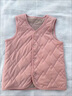 G.duck童裝校服神器內膽男女童內穿保暖馬甲冬季中大童德絨冬裝背心上衣 粉色 110碼建議100-110cm4-5歲 曬單實(shí)拍圖