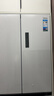 美的（Midea）M60機皇550法式多門(mén)超薄純平全嵌一級除菌凈味大容量家用制冰冰箱雙系統MR-550WUFIPZE國家補貼 曬單實(shí)拍圖