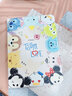 迪士尼（Disney）ipad11保護殼iPadair7保護套2025款蘋(píng)果平板書(shū)本式帶筆槽防摔軟殼全包可愛(ài)卡通草莓熊適用女款 雙面彩繪皮紋【不帶筆槽】米妮-442028Y iPad 5/6/Air1 曬單實(shí)拍圖