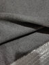 嘉福祥進(jìn)口澳毛雙面羊絨布料 秋冬加厚羊毛呢大衣布料毛料服裝面料可剝 5號中灰半米價(jià) 曬單實(shí)拍圖