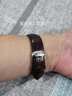 適用于天梭1853恒意海星系列T065原廠皮帶 t065430a 原裝真皮表帶男19MM 原廠棕色+銀色表扣（質(zhì)保一年） 19mm 曬單實拍圖