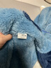 嬰兒毛毛衣家居服男童女童睡衣秋季冬裝新款卡通小童幼兒寶寶套裝 藍色 110cm 曬單實(shí)拍圖
