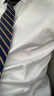 才子（TRIES）【易打理】男士短袖衬衫夏季职业衬衣商务正装纯色简约衬衫 白色 42(180/100A) 实拍图