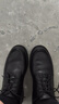 木林森（MULINSEN）頭層牛皮商務(wù)休閑男鞋透氣軟底男士工作鞋 FP223219 曬單實(shí)拍圖