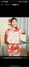 婷美高腰收腹提臀內褲女10A桑蠶絲抗菌襠無(wú)痕透氣蕾絲提花 膚+粉 L 曬單實(shí)拍圖