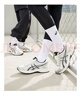 亞瑟士ASICS女鞋舒適透氣跑步鞋緩震回彈跑鞋運動鞋 GEL-CONTEND 4 白色/銀色 39 曬單實拍圖