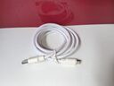 加粗300W快充手機數據線(xiàn)Type-c適用華為榮耀小米魅族VIVOPPO車(chē)載平板通用閃充電線(xiàn)加長(cháng)2米 雅白【2米】 1條裝 曬單實(shí)拍圖