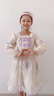 G.duck兒童新款2024甜美春秋季女小童長(cháng)袖公主連衣裙洛麗塔女寶寶裙子潮 紫色 110碼建議身高100-110cm4-5歲 曬單實(shí)拍圖