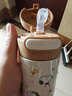 史努比（SNOOPY）保溫杯小容量316不銹鋼迷你吸管口袋杯學(xué)生男女士小巧便攜水杯子 曬單實(shí)拍圖