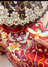 紛資言女童馬面裙套裝夏季兒童漢服古裝小女孩中國風(fēng)裙童裝明制唐裝 酒紅色裙+上衣(送七件套項鏈) 130 曬單實(shí)拍圖