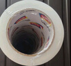 得力(deli)高品質(zhì)透明封箱膠帶/打包膠帶 60mm*100m*45μm 6卷/筒 防臺風(fēng)膠帶 辦公用品 JD413 曬單實(shí)拍圖