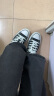 匡威（Converse）官方 All Star男女经典低帮帆布鞋黑色101001 101001/黑色 37 实拍图