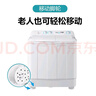 海爾（Haier） 洗衣機9公斤大容量家用半自動(dòng)洗衣機 雙缸雙桶強勁動(dòng)力 雙凈力 防鼠底座 操作簡(jiǎn)單XPB90-197BS 曬單實(shí)拍圖