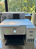 愛(ài)普生（EPSON）L3266 L3556打印機小型家用打印復印掃描一體機a4紙彩色顯示屏墨倉式照片無(wú)線(xiàn)遠程WIFI手機辦公 L3556白色丨打印速度快 官方標配（自帶一套墨水） 曬單實(shí)拍圖