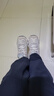 斯凱奇（Skechers）奶茶熊女鞋秋季厚底老爹鞋軟底百搭熊貓鞋休閑運(yùn)動鞋149238 曬單實拍圖