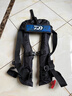 達億瓦（DAIWA）23新款氣脹式浮力背心/腰包 自動(dòng)充氣便攜救生衣 路亞釣魚(yú)服飾 藍米彩色-背心款 均碼 曬單實(shí)拍圖