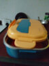 美厨（maxcook）304不锈钢饭盒1.6L 上班族学生带饭分格餐盘 注水保温儿童便当盒 深邃蓝四格【配筷勺+汤碗】 实拍图