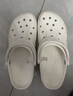 卡駱馳（CROCS）洞洞鞋貝雅男鞋女鞋輕便耐磨一腳蹬拖鞋休閑鞋|10126 卵石色-2V3 37 /38(230mm) 曬單實拍圖