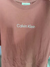 Calvin KleinJeans25夏季女士ck經(jīng)典簡約休閑通勤寬松重磅圓領短袖上衣T恤 曬單實拍圖