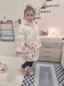 迪士尼（Disney）女童庫洛米服2024新款兒童冬季白鴨絨外套洋氣寶寶中長(cháng)款冬裝 粉色 90cm 曬單實(shí)拍圖