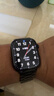 Apple/蘋果 Watch Series 10 智能手表GPS款46毫米亮黑色鋁金屬表殼黑色運(yùn)動型表帶S/M MX263CH/B 曬單實拍圖