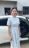 雅黛絲薇 新款連衣裙夏季2025新中式國風(fēng)改良旗袍裙法式高級感刺繡長裙子 圖片色 M 曬單實拍圖