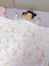 莫爾兔嬰兒被子母嬰a類(lèi)兒童秋冬季羊毛蓋毯幼兒園寶寶加厚午睡毯恒溫被 橘子洲頭【中厚 適用溫度10-25℃】羊毛恒溫 100*120cm丨10A抗菌丨雙重控溫 曬單實(shí)拍圖
