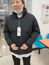 GENIOLAMODE森馬集團棉服男純色百搭立領(lǐng)棉衣外套休閑男女同款面包服 曬單實拍圖