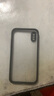 云粼 適用蘋果X手機殼磨砂透明全包鏡頭iPhoneXs手機殼防摔蘋果XsMax保護(hù)殼防滑蘋果XR硬殼 蘋果X/XS【黑色+全屏鋼化膜】 曬單實拍圖