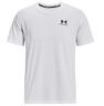 安德瑪（UNDERARMOUR）春夏Logo Emb男子高克重運(yùn)動(dòng)休閑短袖T恤1373997 黑色001 L 曬單實(shí)拍圖