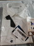 海瀾之家（HLA）長(cháng)袖襯衫男【DP免燙】領(lǐng)昂行政襯衫面試襯衣男25新款秋季 漂白76 41 175/96A 推薦149-160斤 曬單實(shí)拍圖