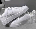 耐克NIKE板鞋女空軍一號(hào)AF1 AIR FORCE 1運(yùn)動(dòng)鞋DD8959-100白38.5 曬單實(shí)拍圖