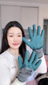 喬美婷防水防寒保暖冰箱冷庫專用乳膠勞保耐磨工作低溫液氮冰箱防凍手套 加厚拉絨輪胎橡膠手套 曬單實拍圖