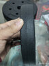 虹博包膠手抓杠鈴片家用環(huán)保啞鈴片大小孔舉重健身器材2.5公斤5/15kg 黑色啞鈴片1.5KG*2片（孔2.8左右） 曬單實(shí)拍圖