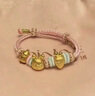 周大福SOINLOVE萌寵愛心黃金小奶瓶足金轉(zhuǎn)運(yùn)珠吊墜配手繩女VR1257 17.5cm 曬單實(shí)拍圖
