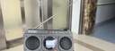 山水（SANSUI）M32老人收音機(jī)老年人充電插卡音樂播放器迷你小音箱便攜式隨身聽FM調(diào)頻廣播音響藍(lán)牙音箱 灰色 曬單實(shí)拍圖