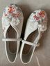 予瑾老北京兒童布鞋女童繡花鞋中國風(fēng)兒童古裝鞋子寶寶手工布鞋漢服鞋 T19白色 腳長(cháng)+0.5-1下單 32 內長(cháng)19.6 曬單實(shí)拍圖